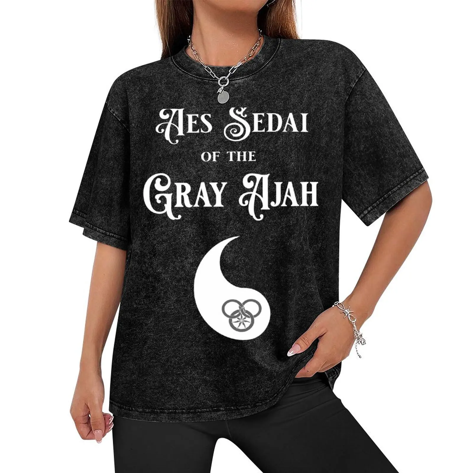 Aes Sedai of the Gray Ajah T-Shirt street wear for a boy tshirts for men