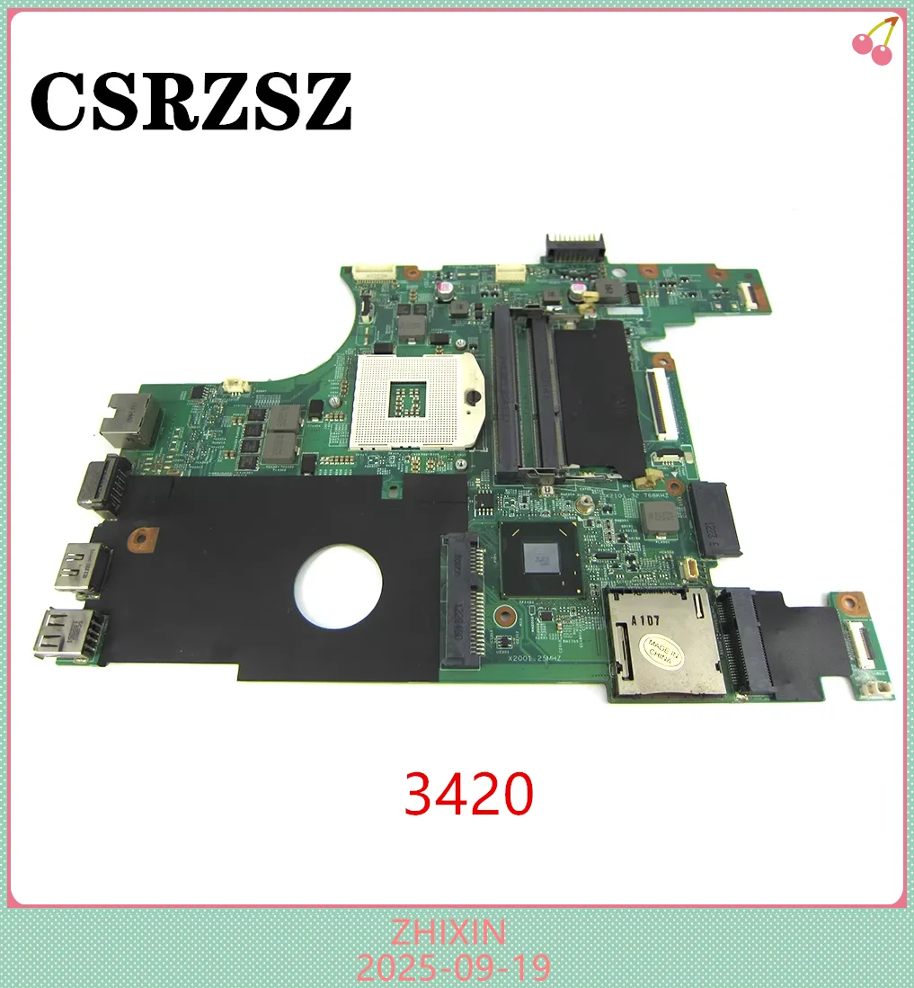 

CSRZSZ для Dell inspiron 2420 3420, материнская плата для ноутбука CN-0K4FNR 0K4FNR 4FNR, материнская плата, тестовая работа, идеальная