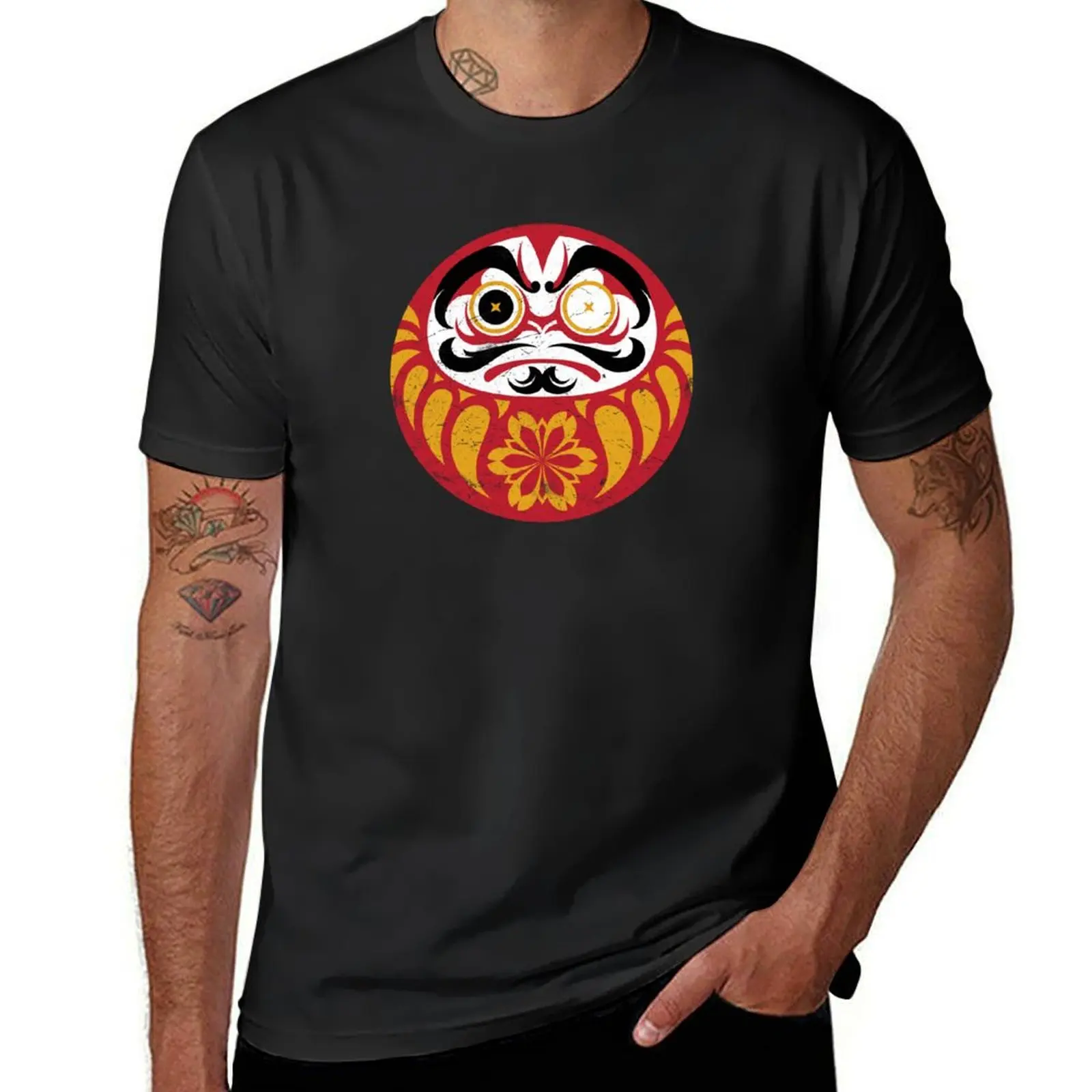 

Kabuki Daruma T-Shirt sweat funnys vintage aesthetic clothes mens clothing