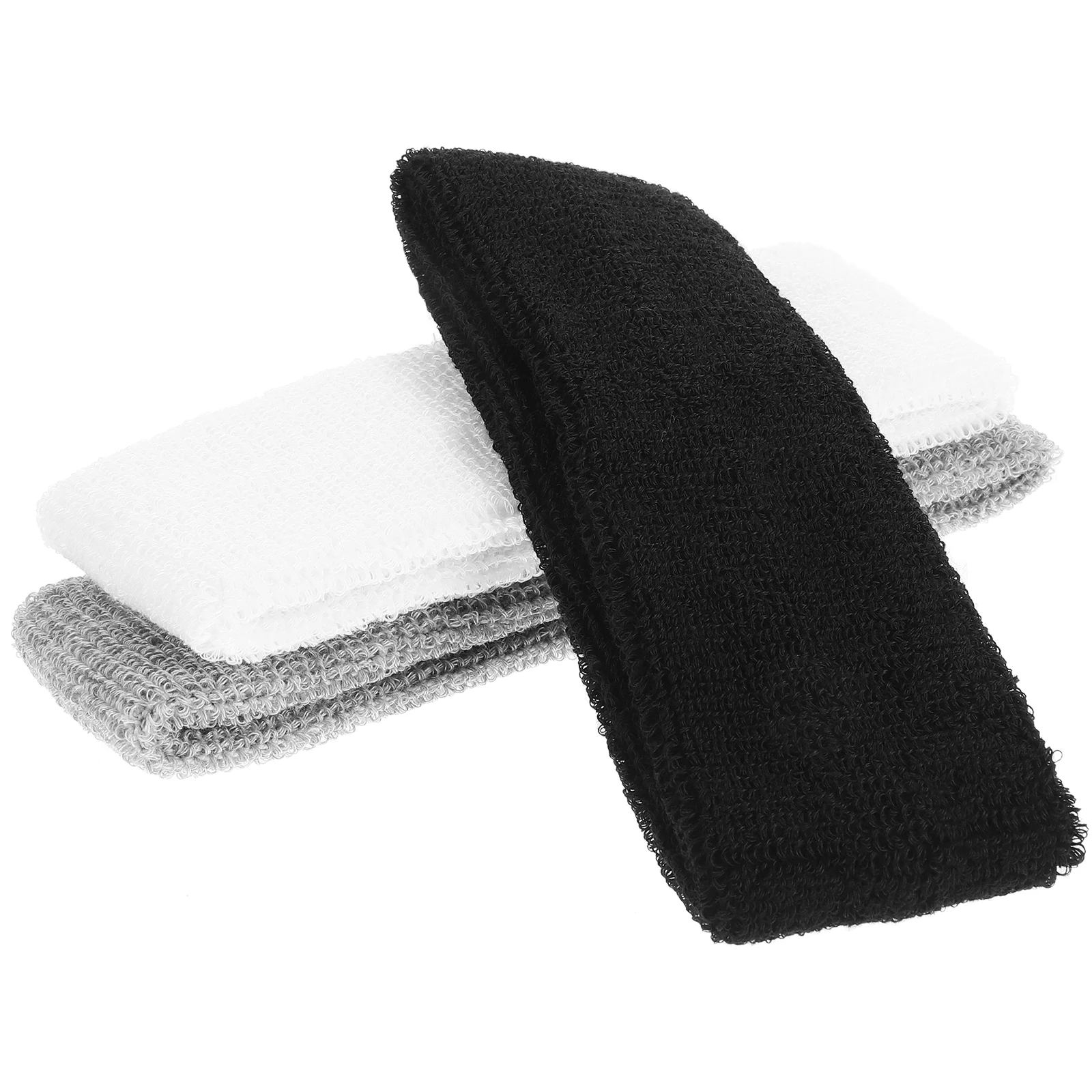 

6pcs Soft Sweat-absorbing Elastic Sports Headbands for Women Pink Rose Purple Fitness Yoga Workout Accessories Thin