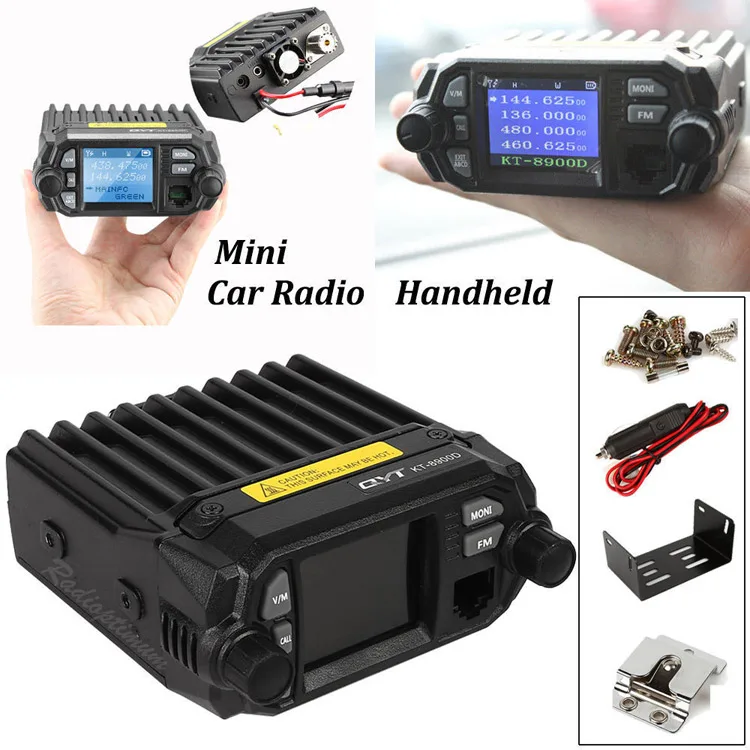 KT-8900D 25W Walkie Talkie Digitale 20W VHF Auto Radio a 2 Vie Per Auto 25W UHF VHF Radio Per Walkie Talkie Uso