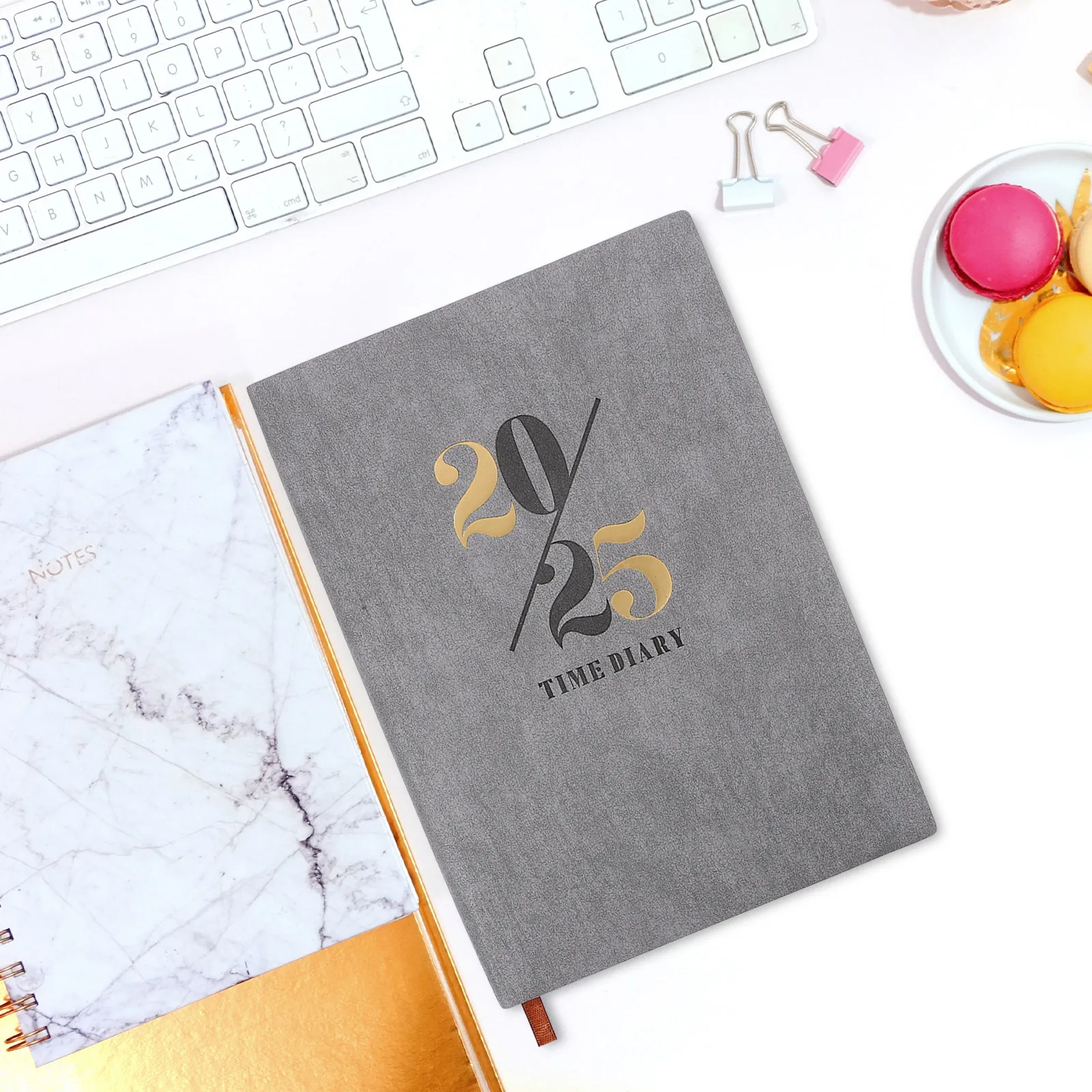 A5 Monthly Planner 2025 Academic Daily Notebook for School, Work & Time Management – Portable Writing Journal