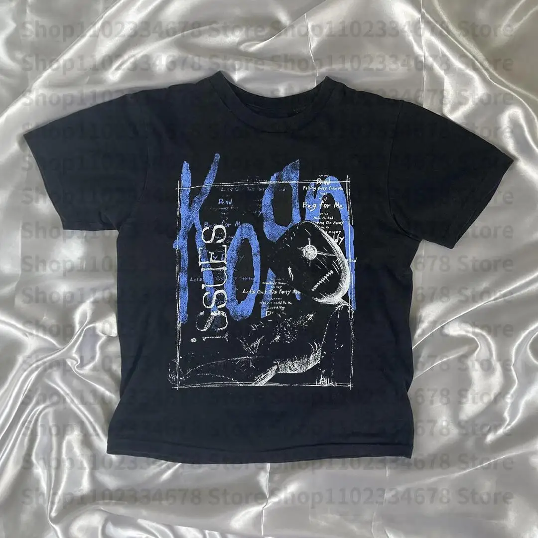 Punk Y2K Baby Short Sleeve Top Gothic Street T-shirt Women's Leisure Basic T-shirts Women 2000s Tops Gothic Emo Girls Streetwear