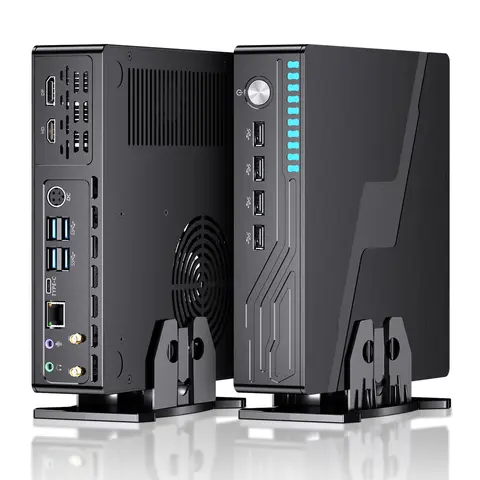 Msecore MV9 Mini PC 9a generación Intel Core i5/i7/i9 GTX1650 GPU Windows 11 Pro 64GB DDR4 RAM M.2 SSD BT5.0 computadora de escritorio para juegos