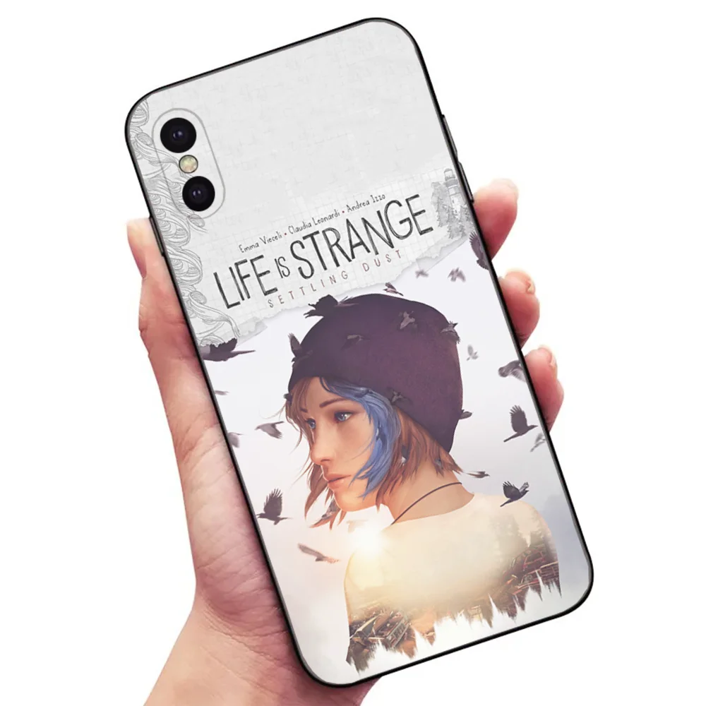 Life Is S-Strange Game Phone Case For Samsung S24,23,22,30,21,10,9,Ultra,Plus,Lite,FE,5G Black Soft Case