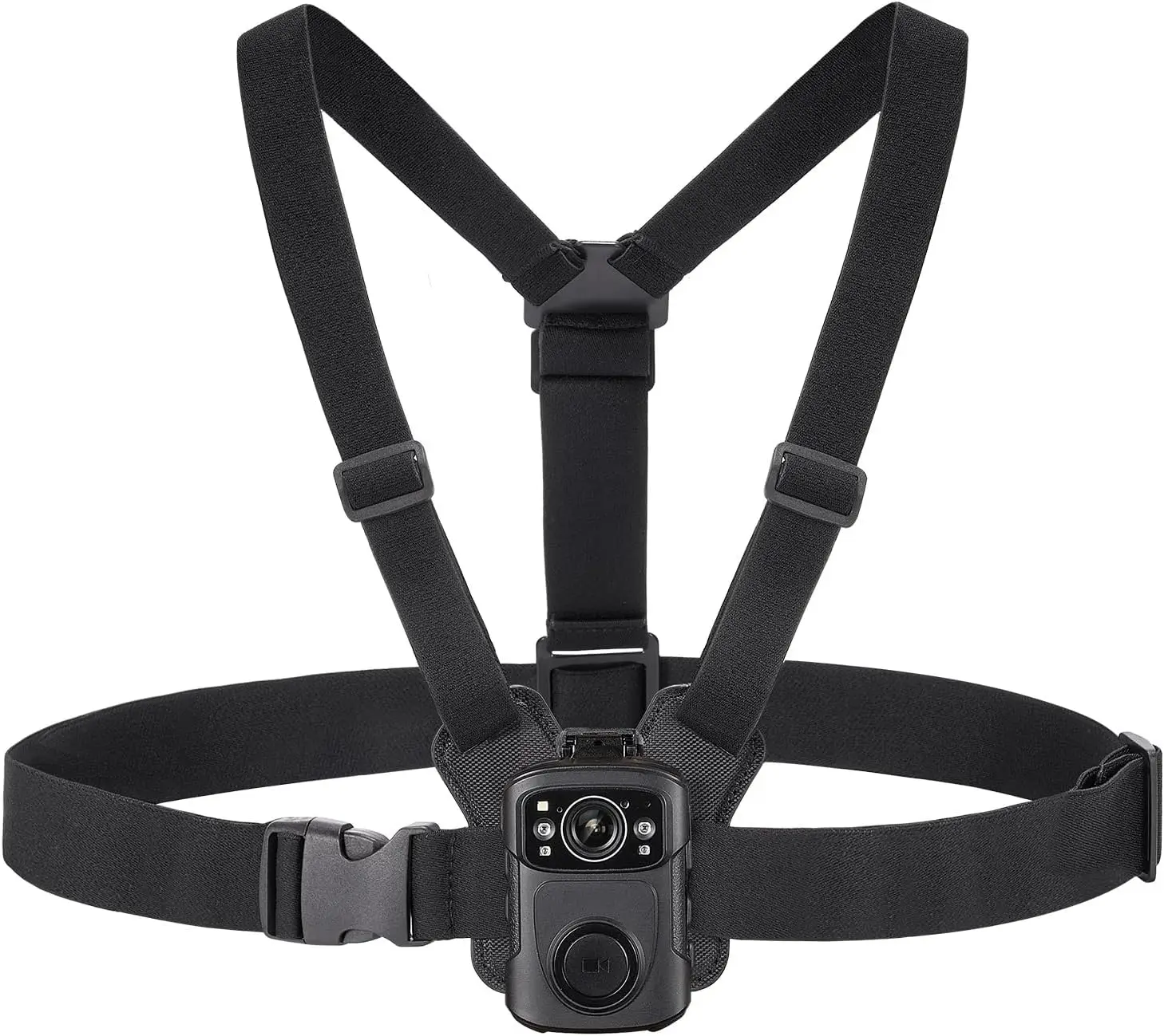 BOBLOV Body Camera Gilet de poitrine Durable épaule simple gilet pour tout le corps caméscope Velcro