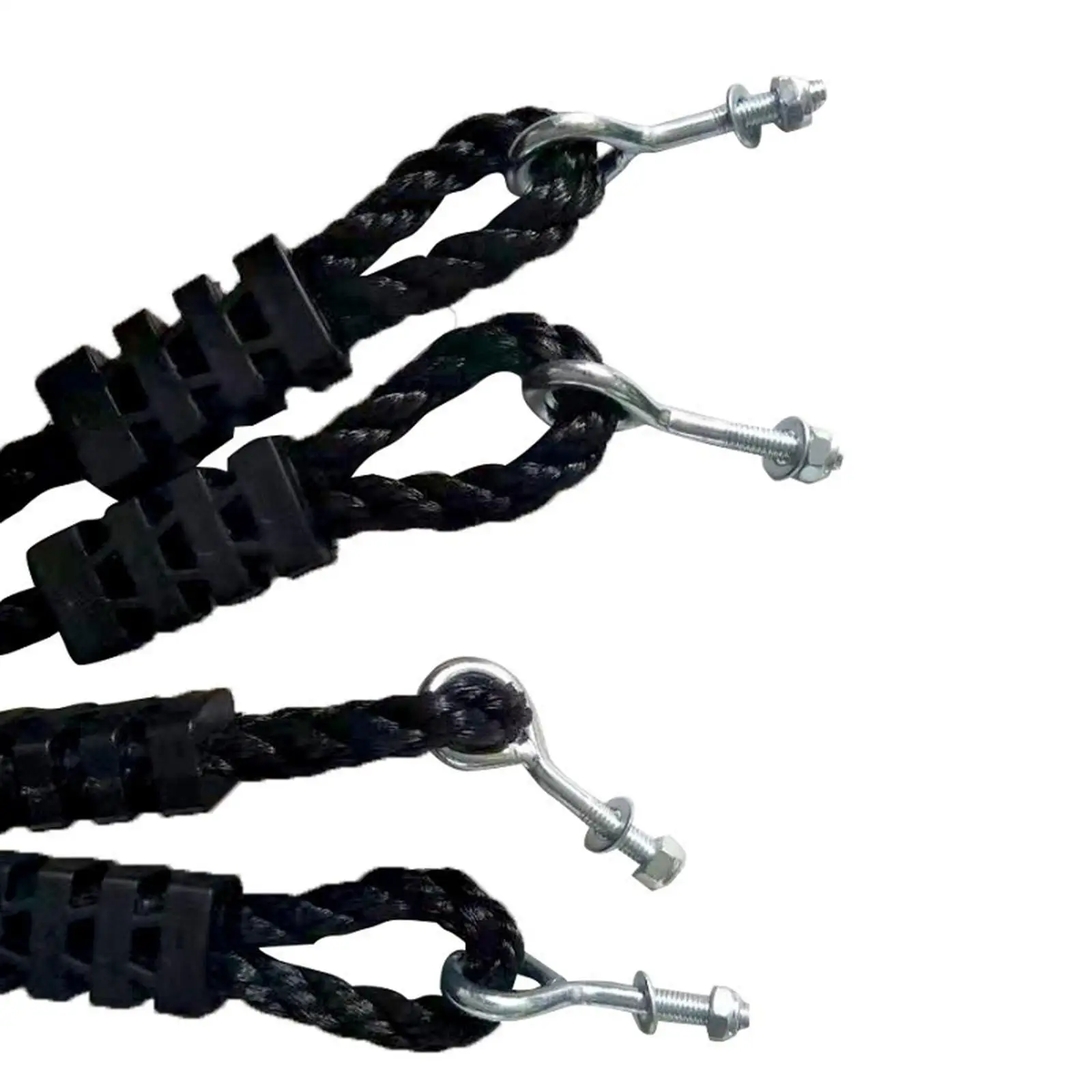 Multi Strand Swing Rope Replacement for Disc Swing Outdoor Playground Equipment Adjustable Length Garden Backyard Accessories
