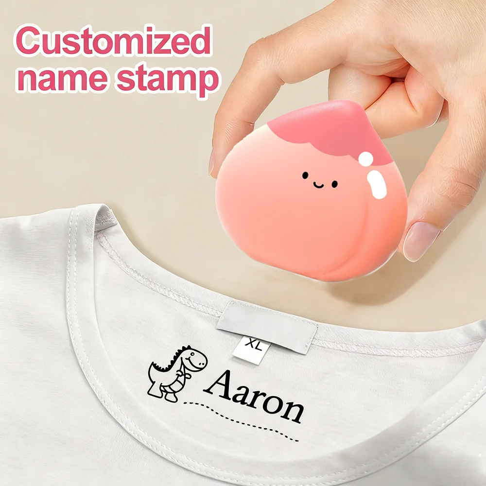 

Детская одежда для детского сада, штамп с именем, мультяшный автомобиль, водонепроницаемый невыцветающий штамп «сделай сам», печать с именем одежды