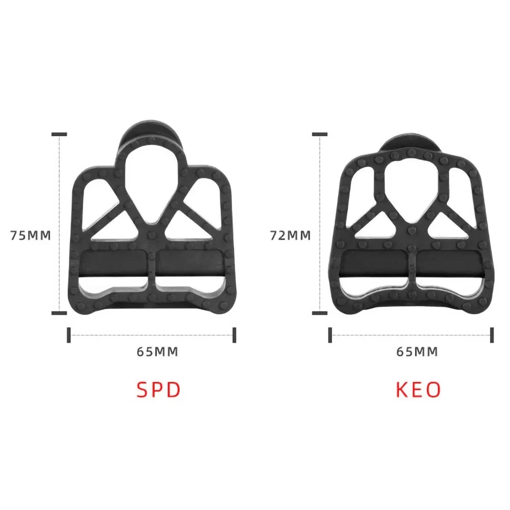 PROMEND Road Bike Clipless Pedal Platform Adapter Convert For KEO SPD System Bicycle Clip Pedal Adaptor Bicycle Accessories