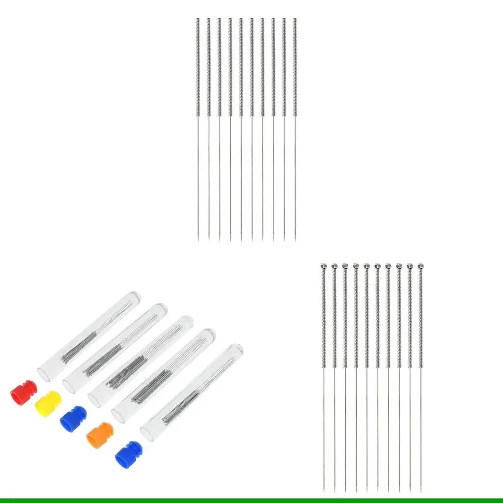 

U55C 10x Nozzle Cleaning Needles 0.2/0.25/0.3/0.35/ 0.4mm Stinless Sturdy and Durable