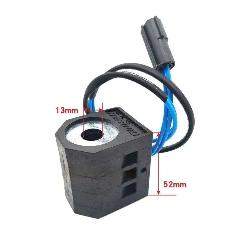 1PC For Doosan Daewoo 80 150 215 220 225 300-5-7-9 Excavator Pilot Solenoid Valve Coil Spool