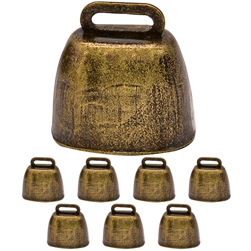 Metal Cow Bell Iron Cattle Bells Copper Livestock Hanging Pendants Pet Supplies Farm Animal Loud