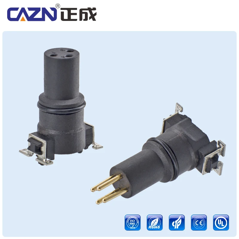 M8 SMD Socket Female Male Plastic Connector 3-8 Pins A/B/D Code for Electronic Components Market