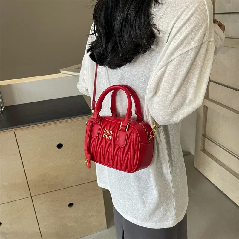 

Современная винтажная сумка через плечо, высококачественная кожаная сумка-тоут, минималистичная сумка с уникальным логотипом Paris Letter