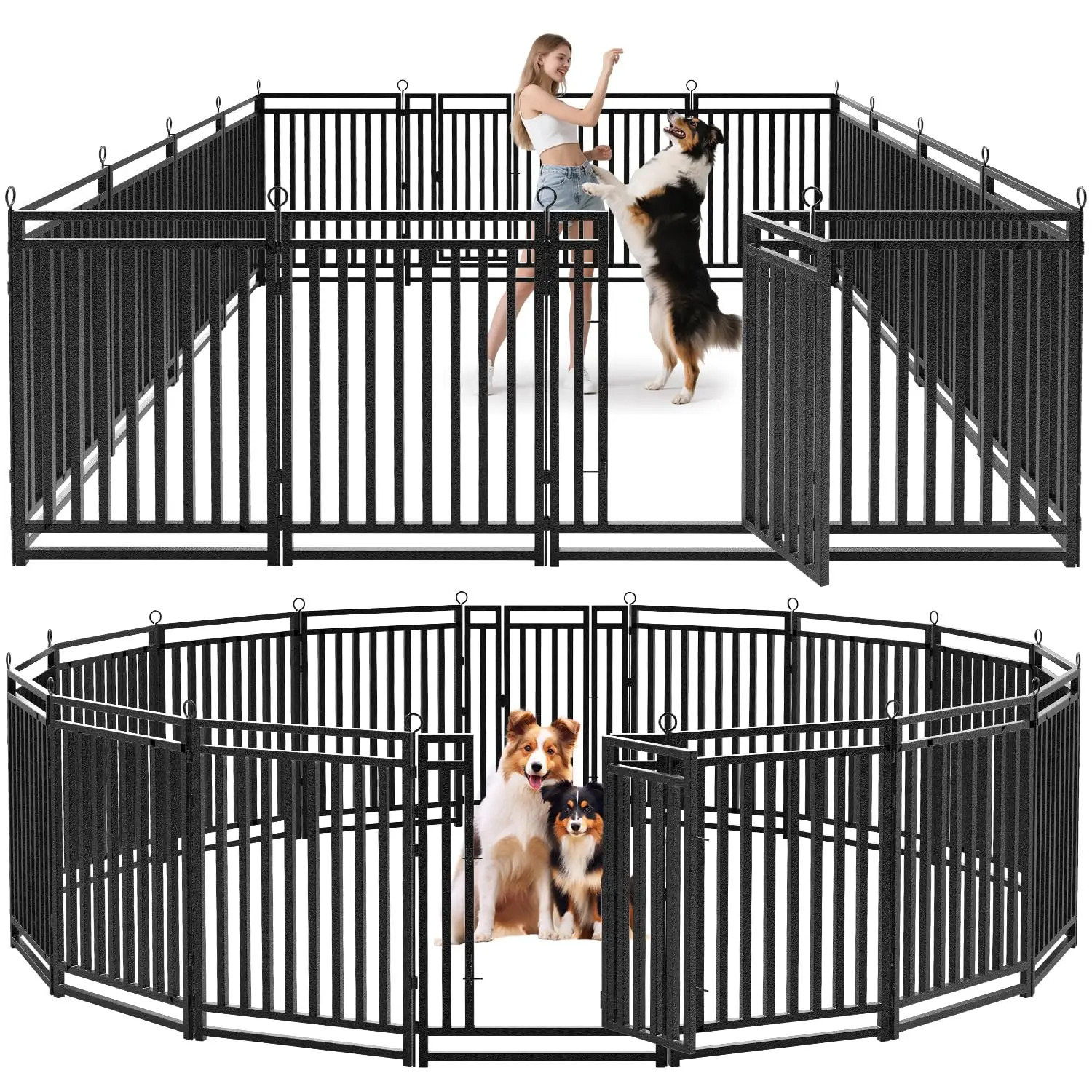 Thickened Outdoor Dog Fence 40