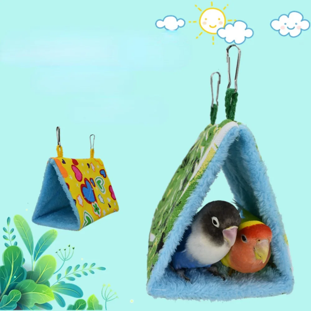 

Fluffy Hammock, Pet Bird Winter Warm Hammock Thicken Reasonable Size for Birds thick medium