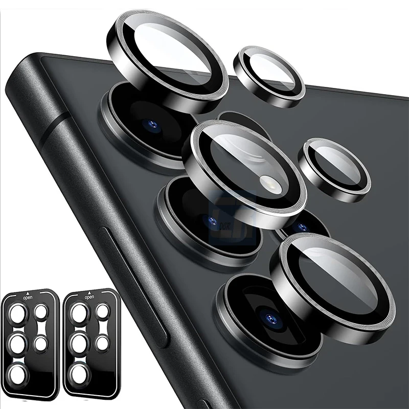 

Easy install Metal Ring Lens Glass For Samsung Galaxy S26 Ultra Camera Protector Back Cover For Samsung S26 Plus Accessories