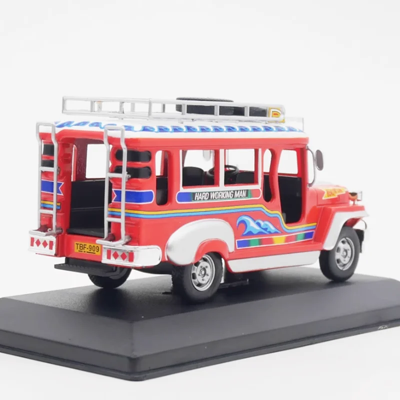 IXO Diecast 1:43 Skala Model Auta Taxi Manila 1980 Wykonany ze Stopu Metalu Gotowy Produkt Symulacja Zabawka Kolekcjonerska Prezent Statyczny Model Wystawowy