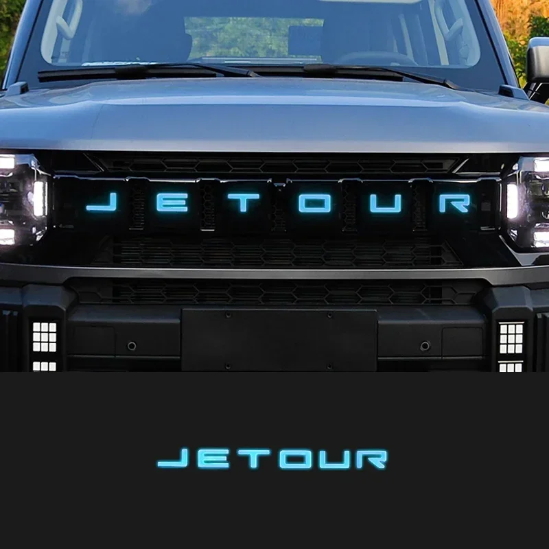 

we For Chery Jetour Traveller T2 Car Logo Color Changing Sticker Car Stickers Supplies Exterior Accessories Automobiles Parts ge