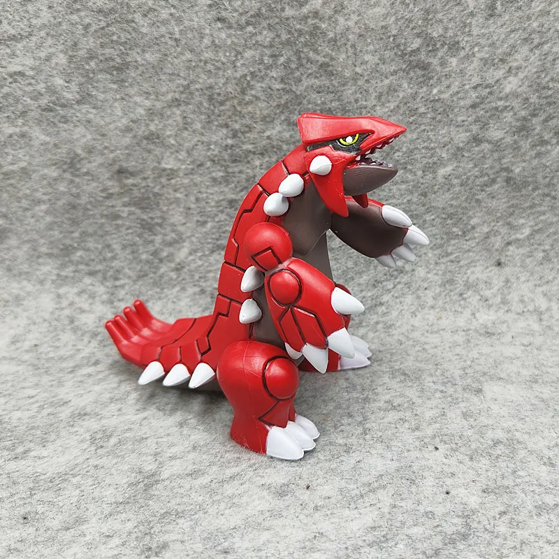 Pokemon Ash Ketchum Rayquaza Groudon Kyogre Anime PVC Action Figure Toy Collectible Model Decor Ornament Brinquedos For Children