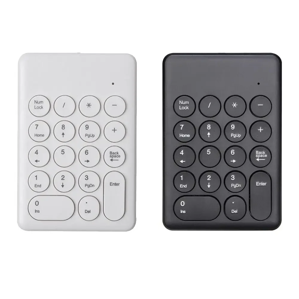 

1PC Portable 2.4G Wireless Digital Keyboard USB 18 Keys Mini Numeric Keypad Numpad Accounting Teller For Laptop Notebook Tablets