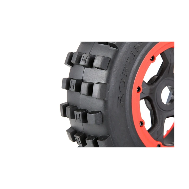 Off-Road รถยางหน้าสําหรับ 1/5 HPI ROFUN BAHA ROVAN KM BAJA 5T/5SC/5FT Rc รถอะไหล่ของเล่น 195X75 มม.