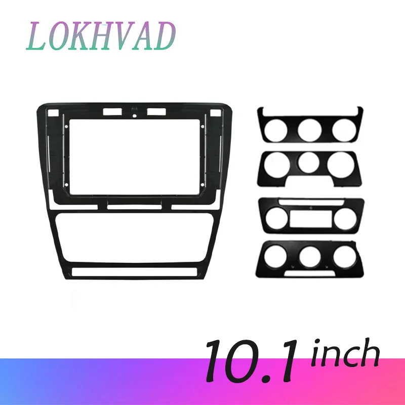 

For Skoda Octavia 2 A5 2008-2013 10inch Car Radio Android MP5 Player Panel Casing Frame 2din Head Unit Fascia Stereo Dash Cover