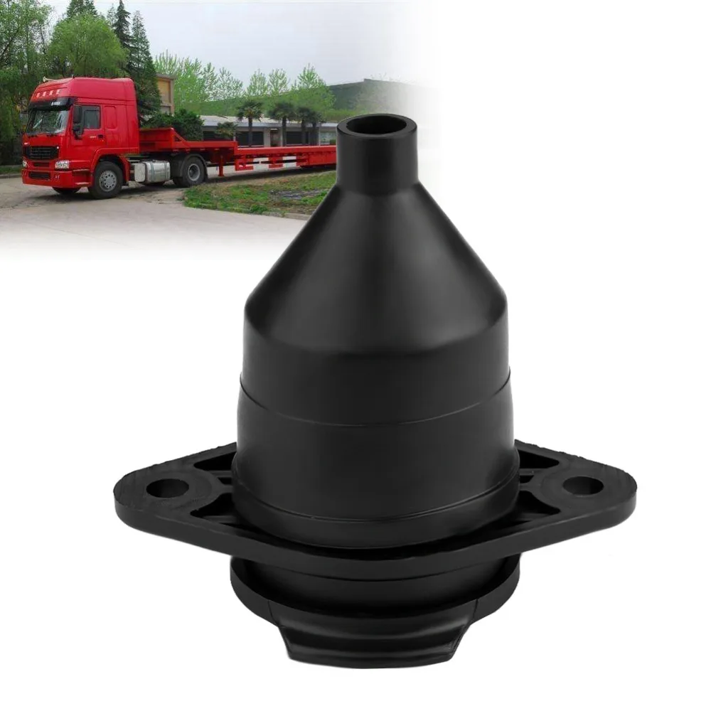 

Durable 24V Trailer Socket Connector Round Plastic Trailer Adapter 7 Pin 7 Pin Connector Semi Trailer