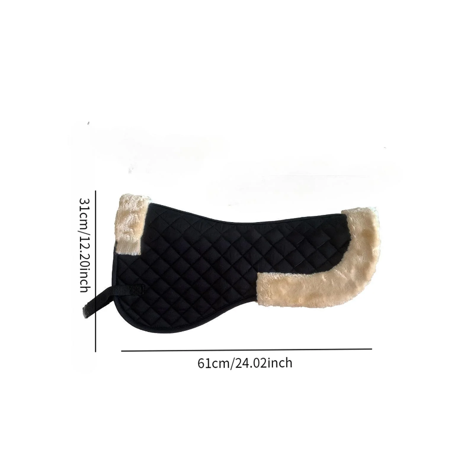 وسادة سرج الحصان معدات الفروسية خفيفة الوزن لركوب الخيل للرياضة #6