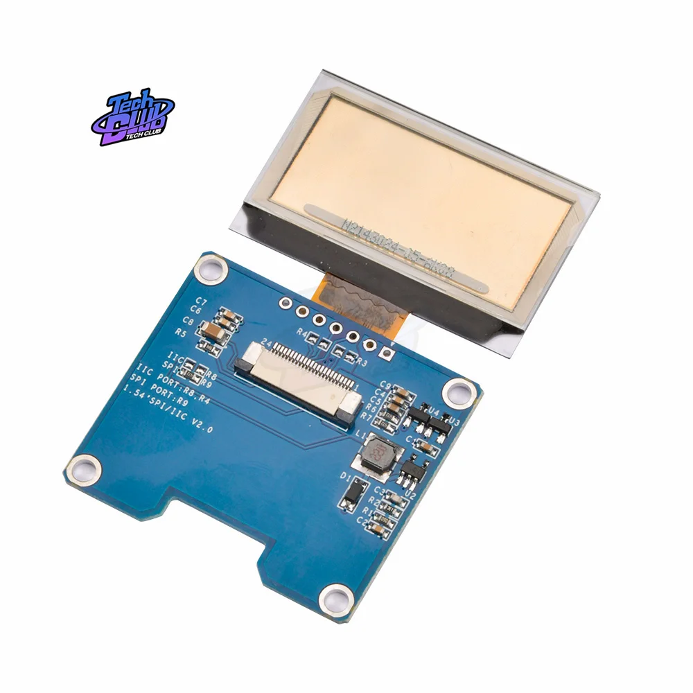 1.51/1.54 Inch 24PIN SPI/IIC/Song Song COG 3.3V PMOLED Trong Suốt Màn Hình OLED SSD1309 Đồ Họa 128X64 128X56 Màn Hình Cho Dụng Cụ