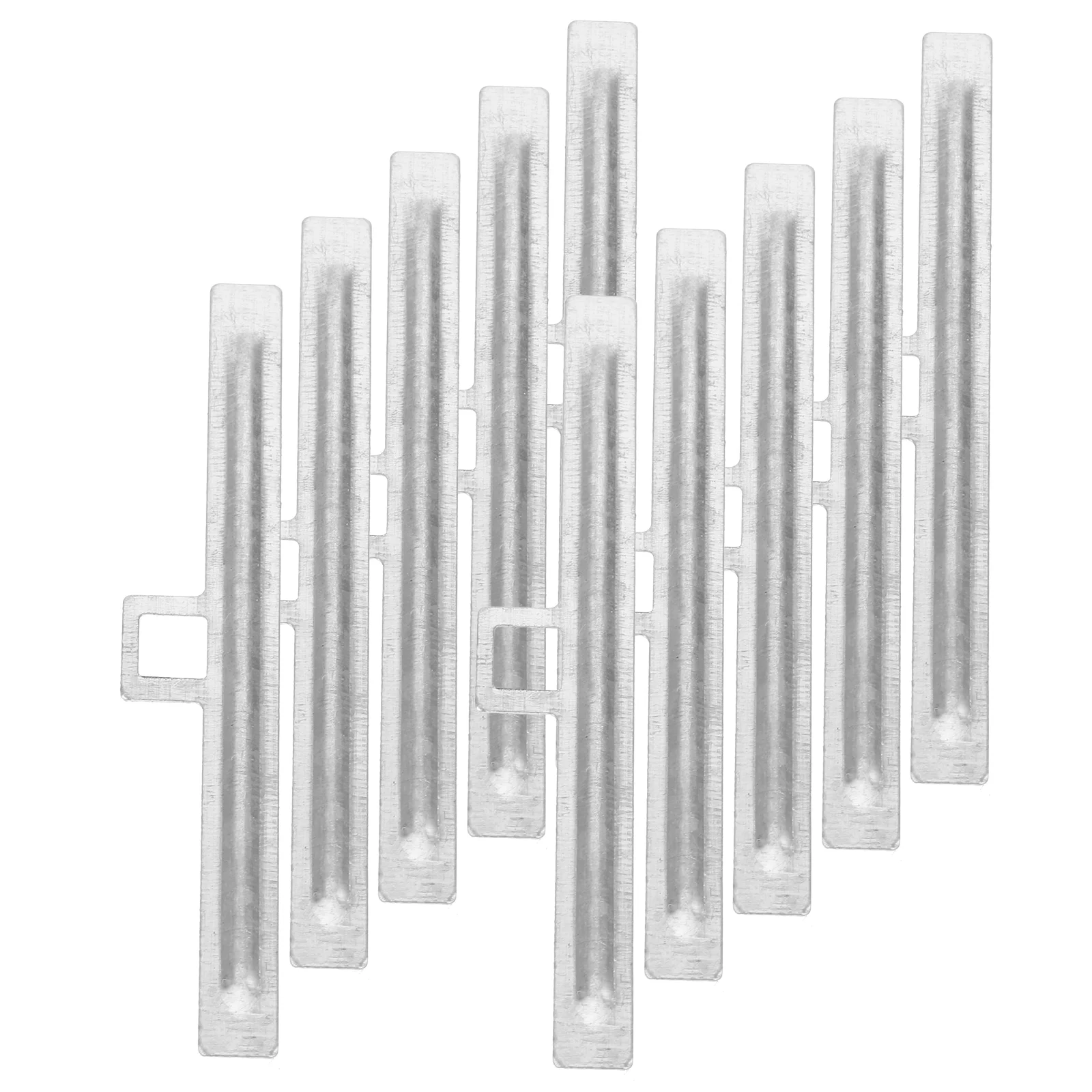 10 Pcs Shutters Blind Repair Parts Vertical Tabs Accessories Fixer Metal Vane Savers Replacement