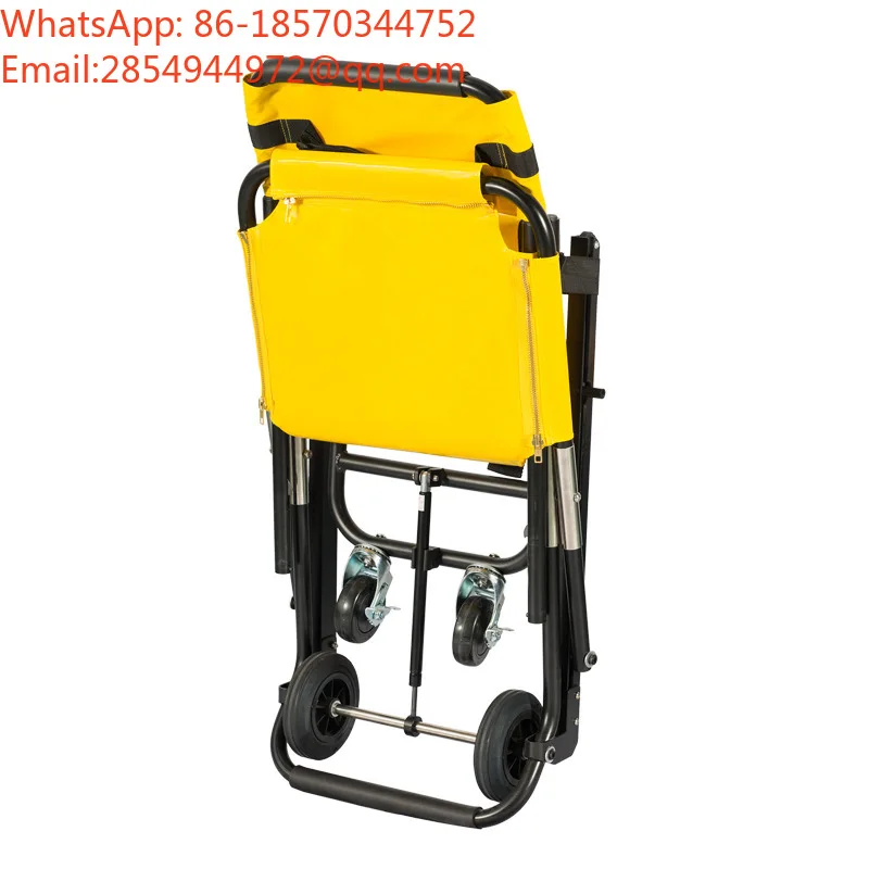 Aluminum Alloy Stair Stretcher High-rise Quick Transfer Evacuation Chair Stretcher Folding