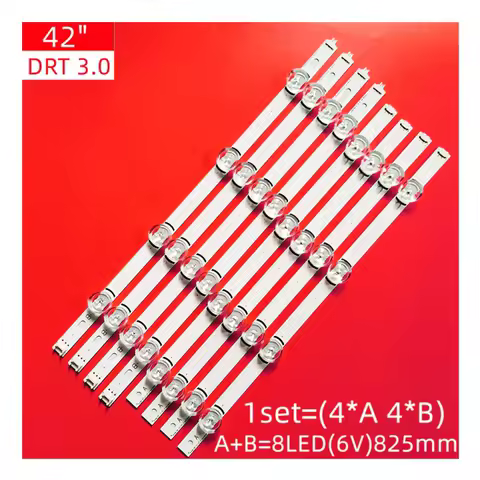 TV Backlight Strip For LG 42LB56 42LB57 HD TV LED Strips DRT3.0 42" Strip INNOTEK DRT 3.0 42" A B Type REV01 Kit Bars Lamp Bands