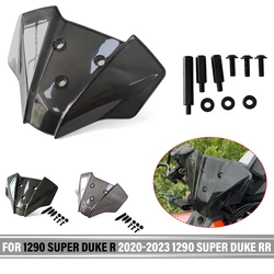 For 1290 SUPER DUKE R 2020-2023 RR 21-23 R EVO 22-23  Motorcycle Windshield Flyscreen Front Wind Deflector Shield Screen Airflow