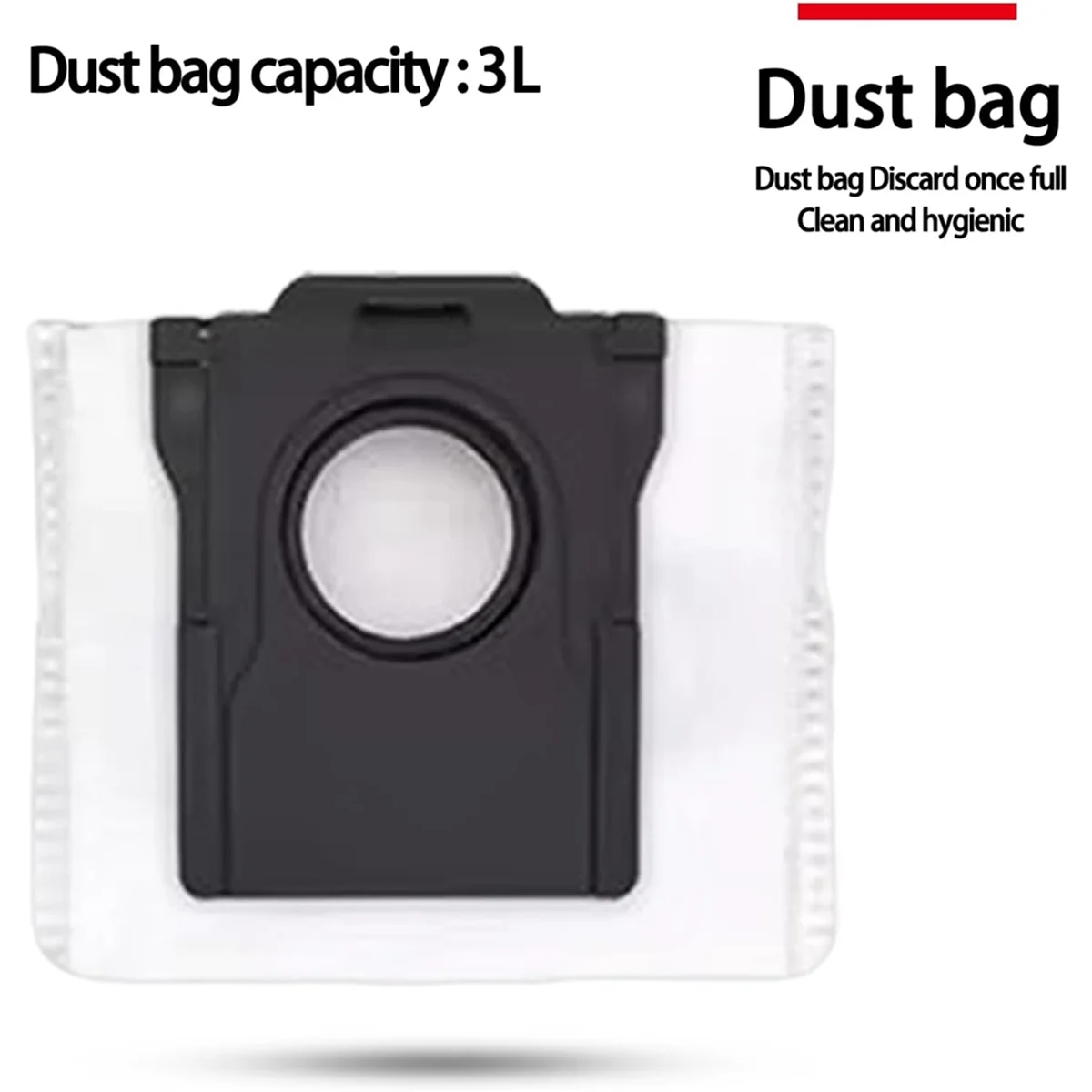 مجموعة الملحقات ل Dreame D10 Plus Gen 2/RLD32GD جهاز آلي لتنظيف الأتربة فرشاة جانبية رئيسية فلتر HEPA كيس لجميع الغبار ممسحة القماش