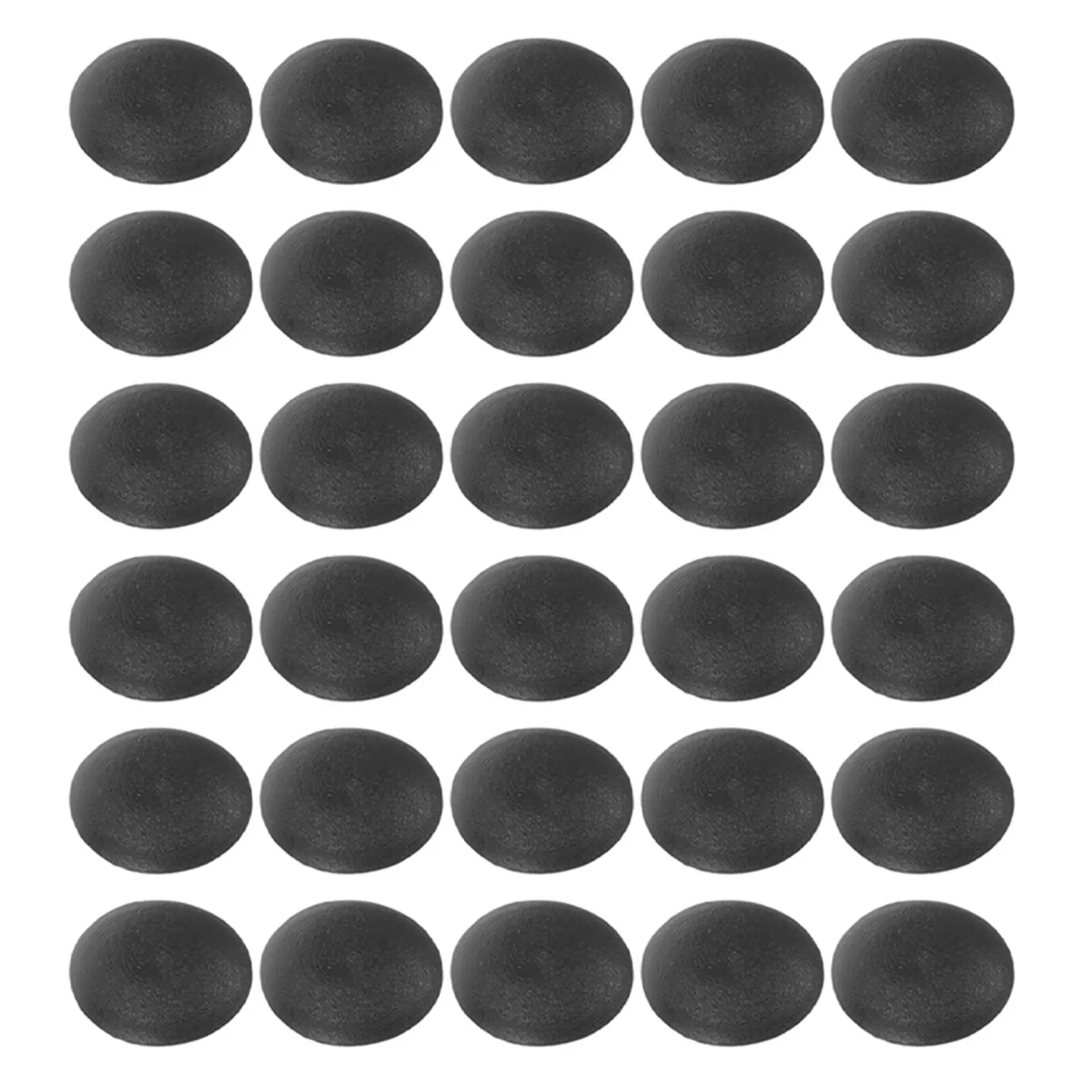 500Pcs Decorative Screw Cap 10Mm Black Plastic Screw Cover Plugs Furniture Hole Concealer Waterproof Cabinet Finishing Caps