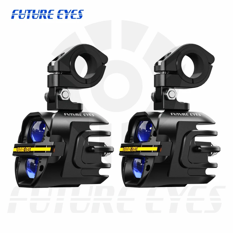

FUTURE EYES X-80 120W Auxiliary LED Fog External Driving Kits Light for Motorcycle Auxiliary Light