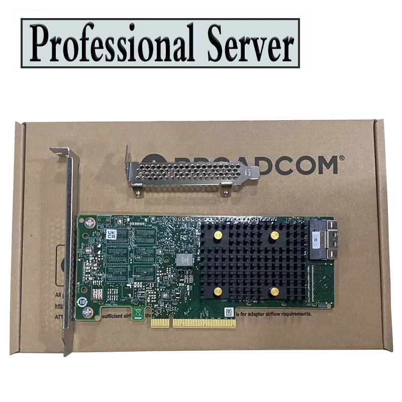 Imagem -02 - Adaptador Interno Broadcom-hba 95008i Placas de Interface Sas 055007703 Hba 9500