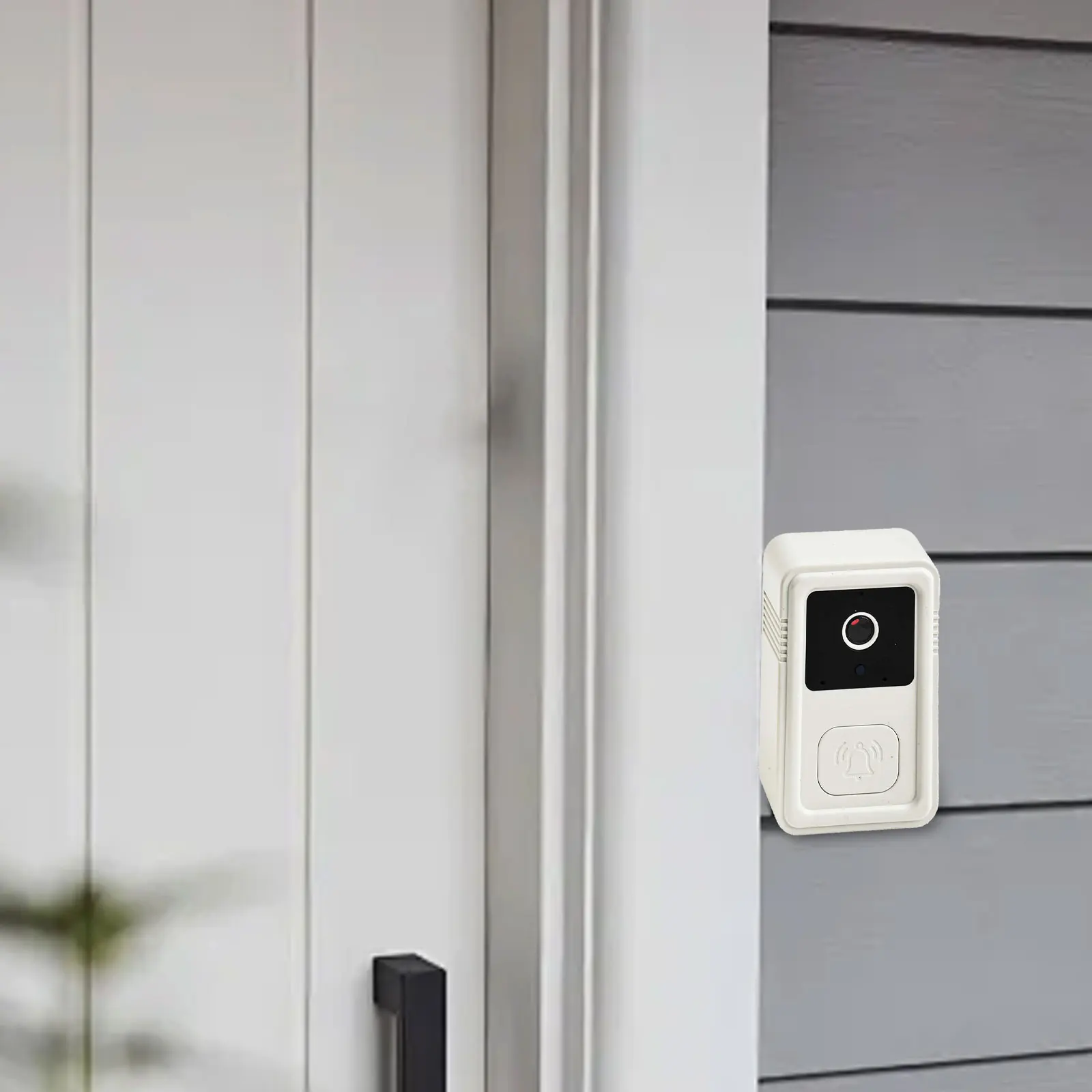 Smart Home Doorbell KEMENT Video Doorbell Home Security Flexible Placement Integrated Communication System Long-Range Reception