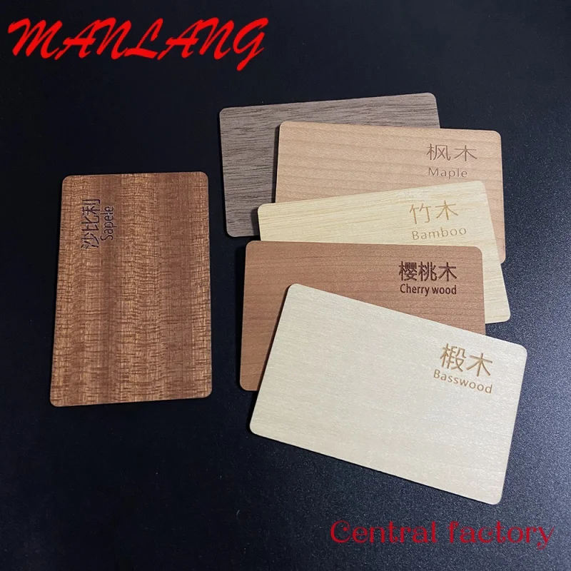 

Custom Eco-friendly aterproof prograable Blank N N213 Card rfid ooden card