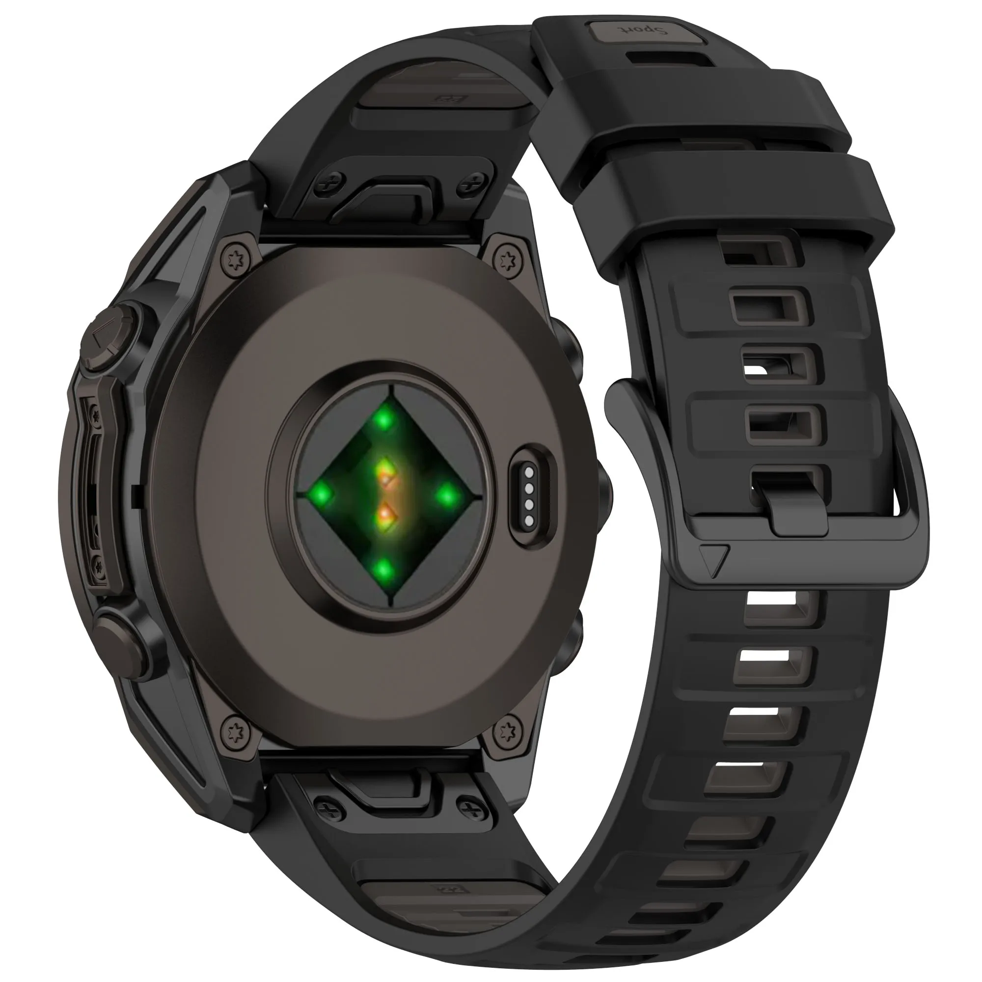1:1 Fenix8 Uhrenarmband für Garmin Fenix 8 43 mm 47 mm 51 mm E 7S 7 7X 6S 6 6X Pro 5S 5 5X Enduro3 2 Silikonarmband QuickFit-Armband – Detail 12