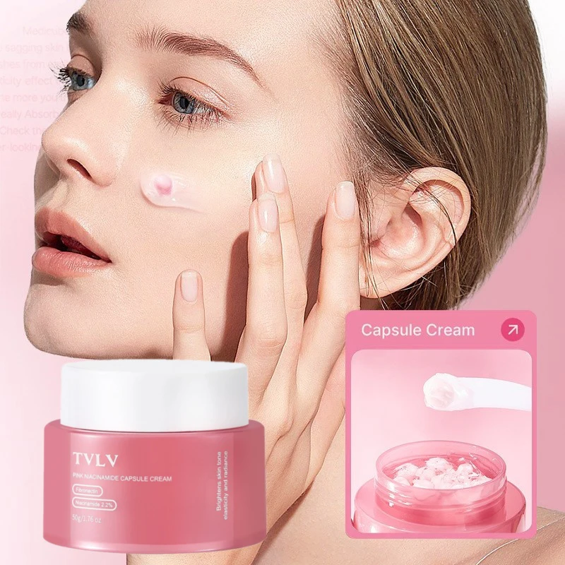 

Brand Niacinamide Capsule Cream New Collagen Deeply Hydrating Moisturizing Firming Brightening Gentle Anti-wrinkle Vc Face Cream