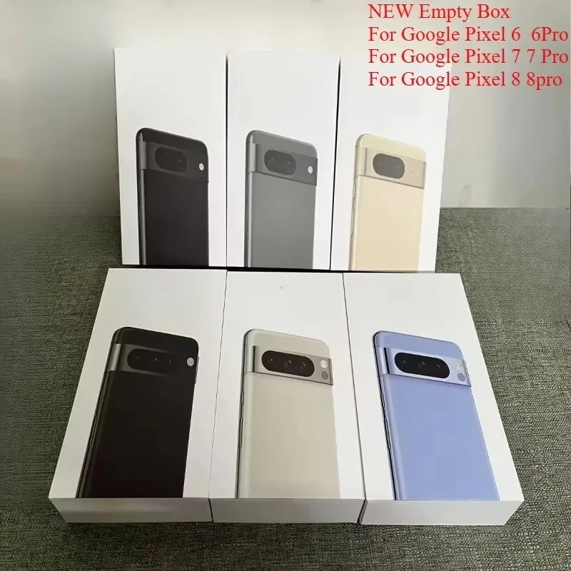 NEW Empty Box For Google Pixel 8A Pixel 8 Pixel 8pro Phones High Quality New Box For Packing empty box without accessories