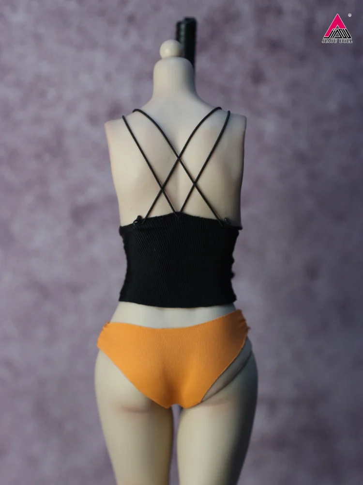 DMTOYS 1/6 Leibchen Weste Tops Weibliche Unterwäsche Kleidung Modell Fit 12'' Weibliche Soldat Action Figur Körper Puppen