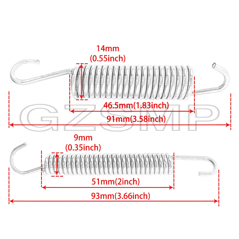 Motorcycle Parking Side Kickstand Spring Fit for 2008-2016 XC/W XCF/-W EXC/-F/-R XCR-W FE FX