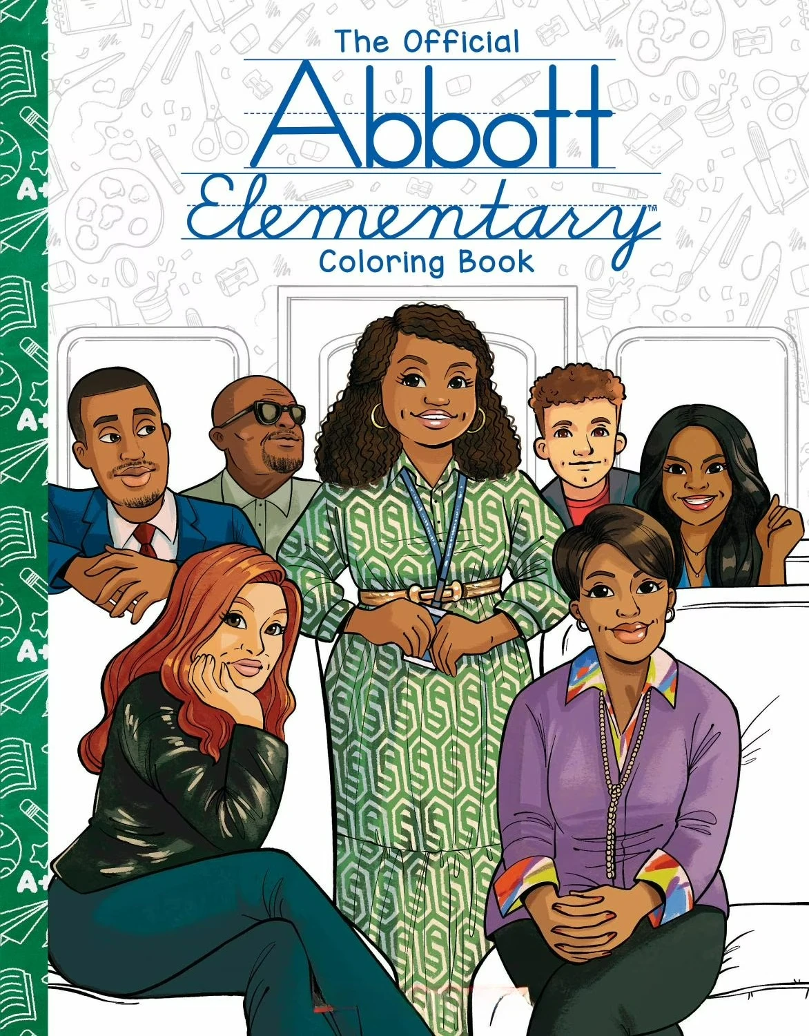

Abbott Elementary: the Official Coloring Book, 96 pages (Paperback)