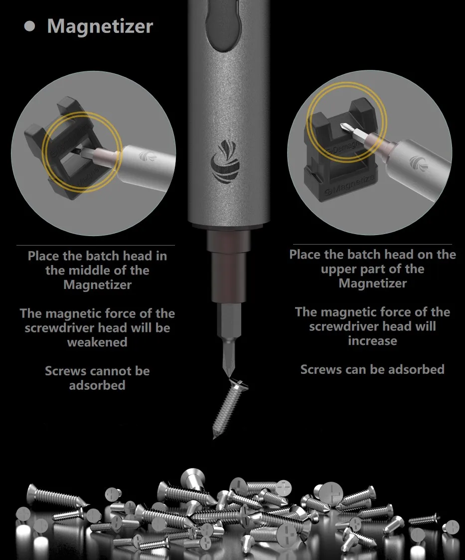 CreationSpace CS0203D Lithium Battery Electric Screwdriver Sets Precision Cordless Screws mini Recharege