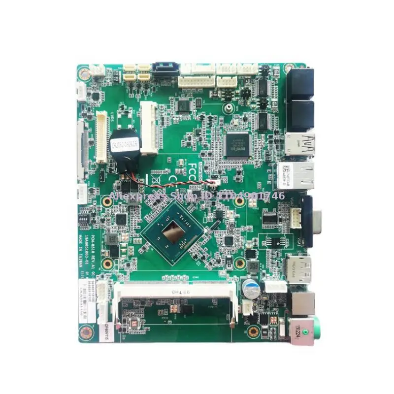 PCM-8518 REV.A1 01 Industrial control motherboard; Core module of industrial control computer