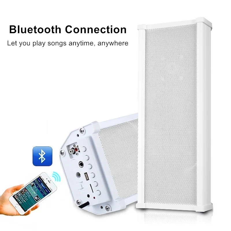 H502 بلوتوث مكبر صوت ضد الماء معلق داخلي في الهواء الطلق الحائط الإعلان مكبرات الصوت بث مستقل مكبر للصوت