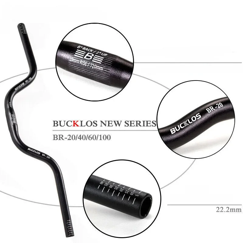 31.8*720/780mm Mountain Bike Handlebar 25.4*620/660/720mm Aluminum Alloy Swallow Speed Down Lifter Mtb Handlebar Bike Acessories